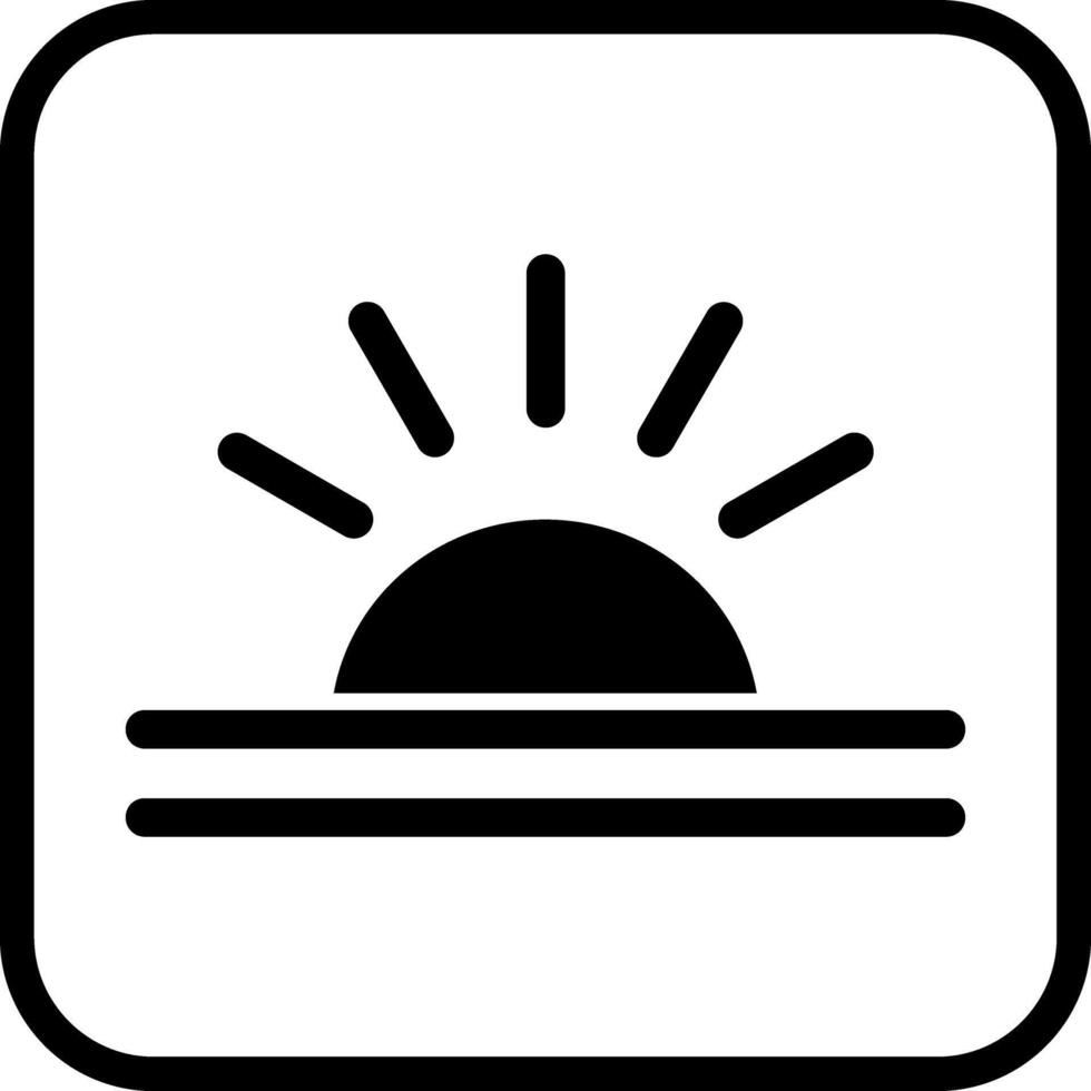 Sunrise Icon Design vector