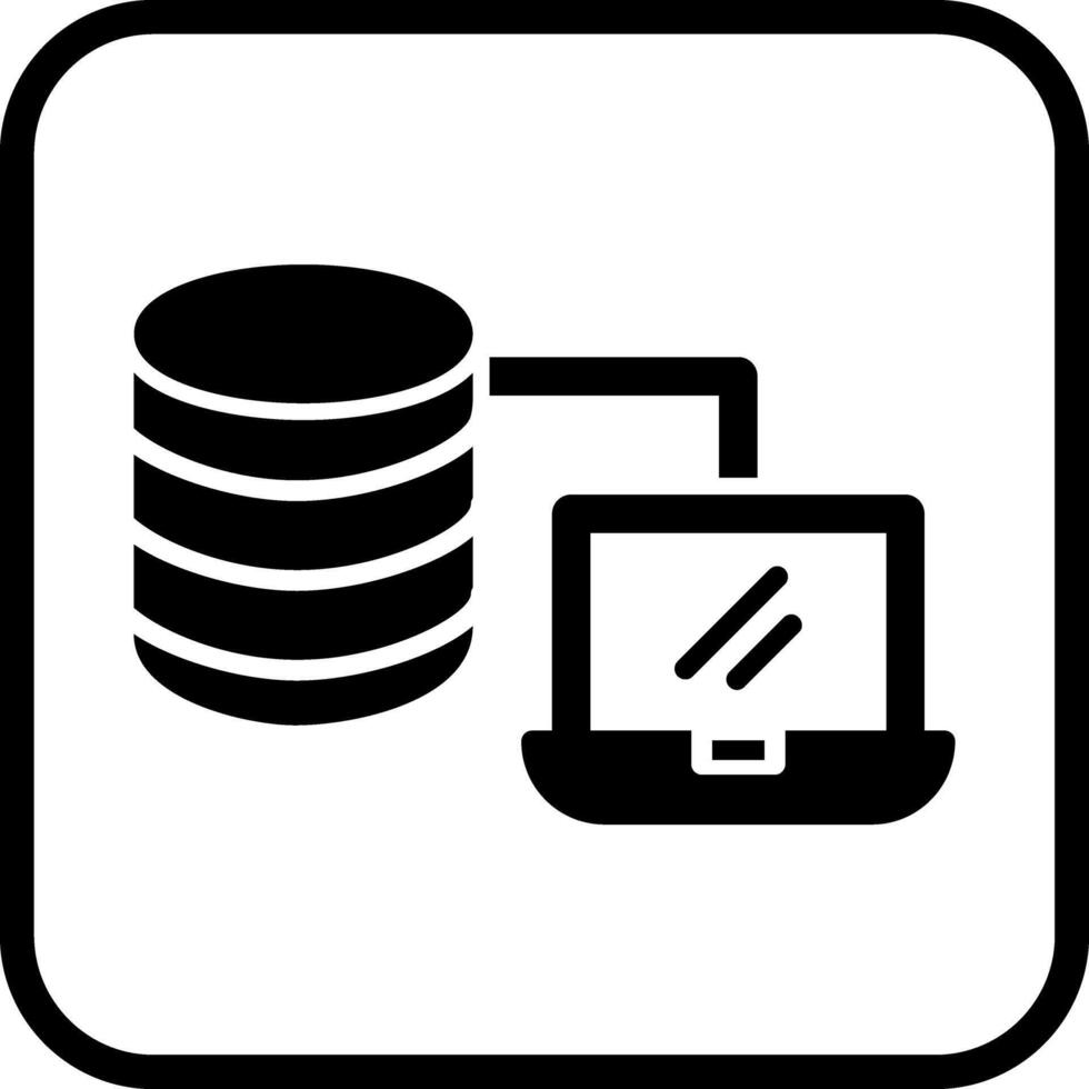 Big Data Icon Design vector