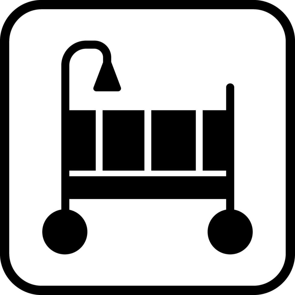Nursery Decor Icon Design vector