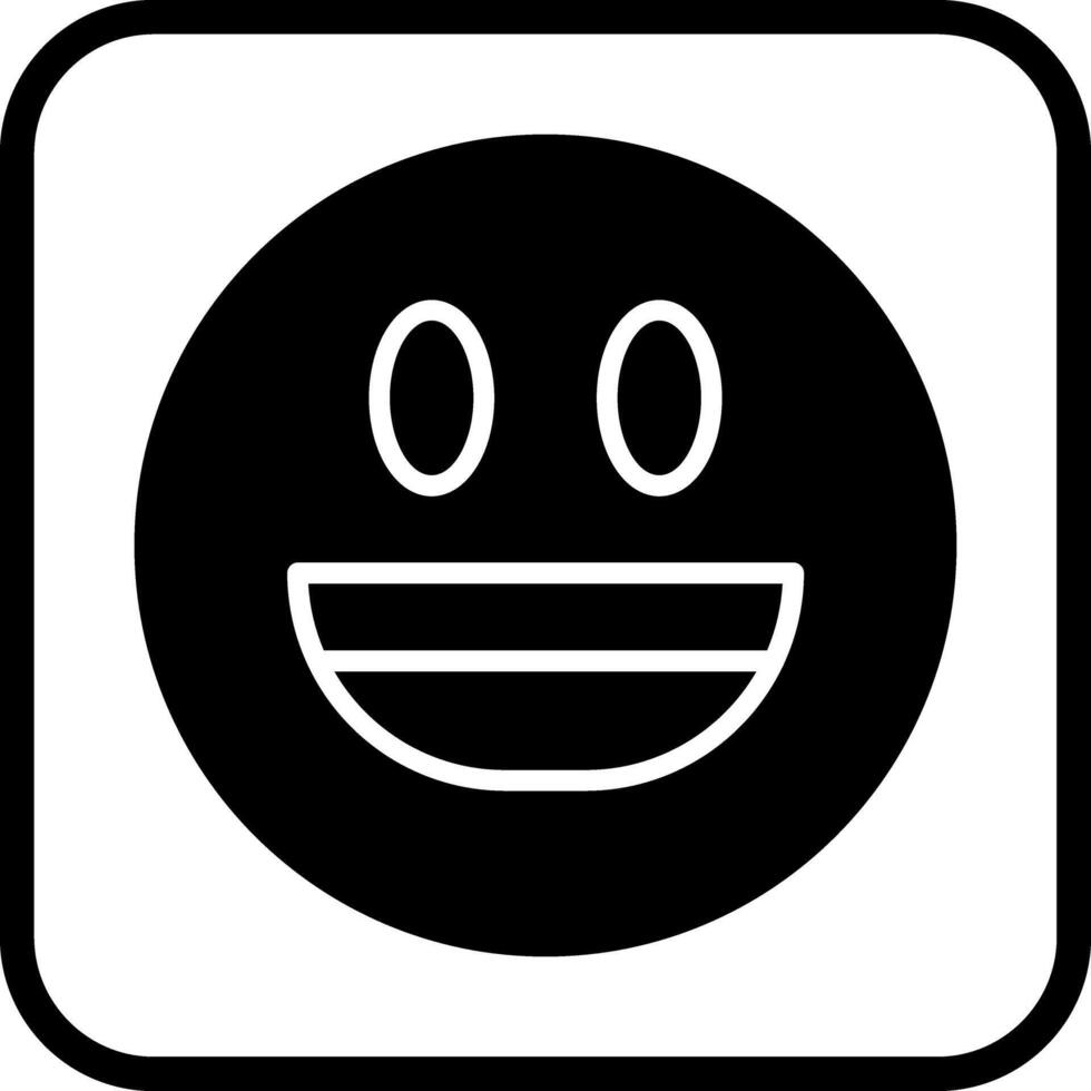Smiling Face with Open Mouth vector