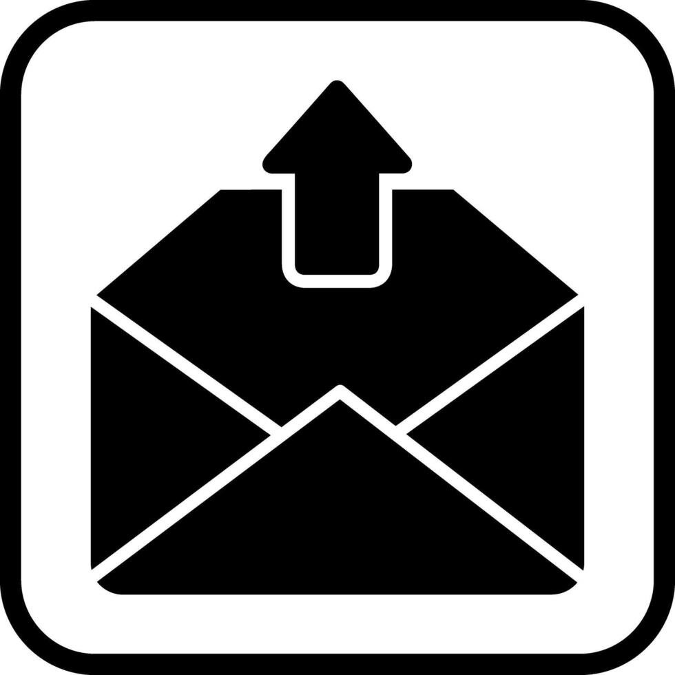Outbox Icon Design vector