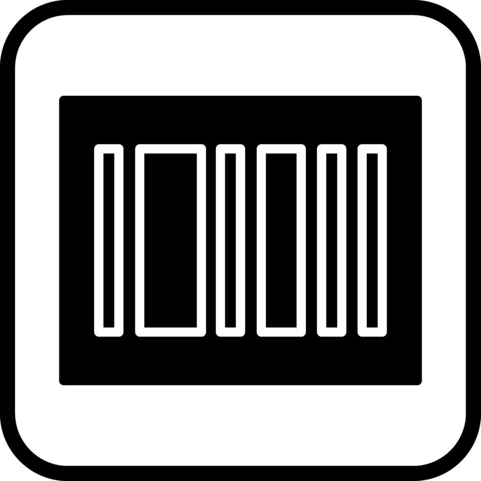 Barcode Data Icon Design vector