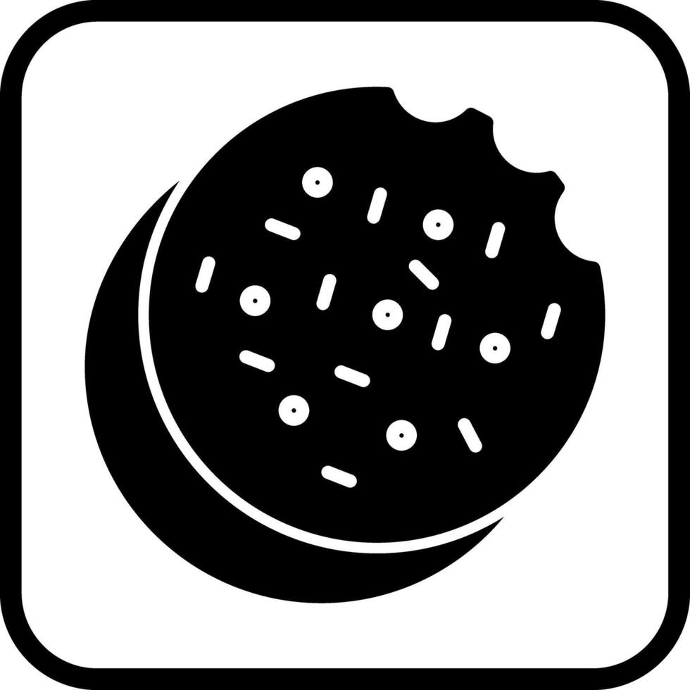Baking Cookies Icon Design vector