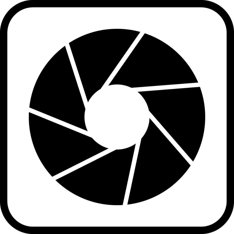 Aperture Artifacts Icon Design vector