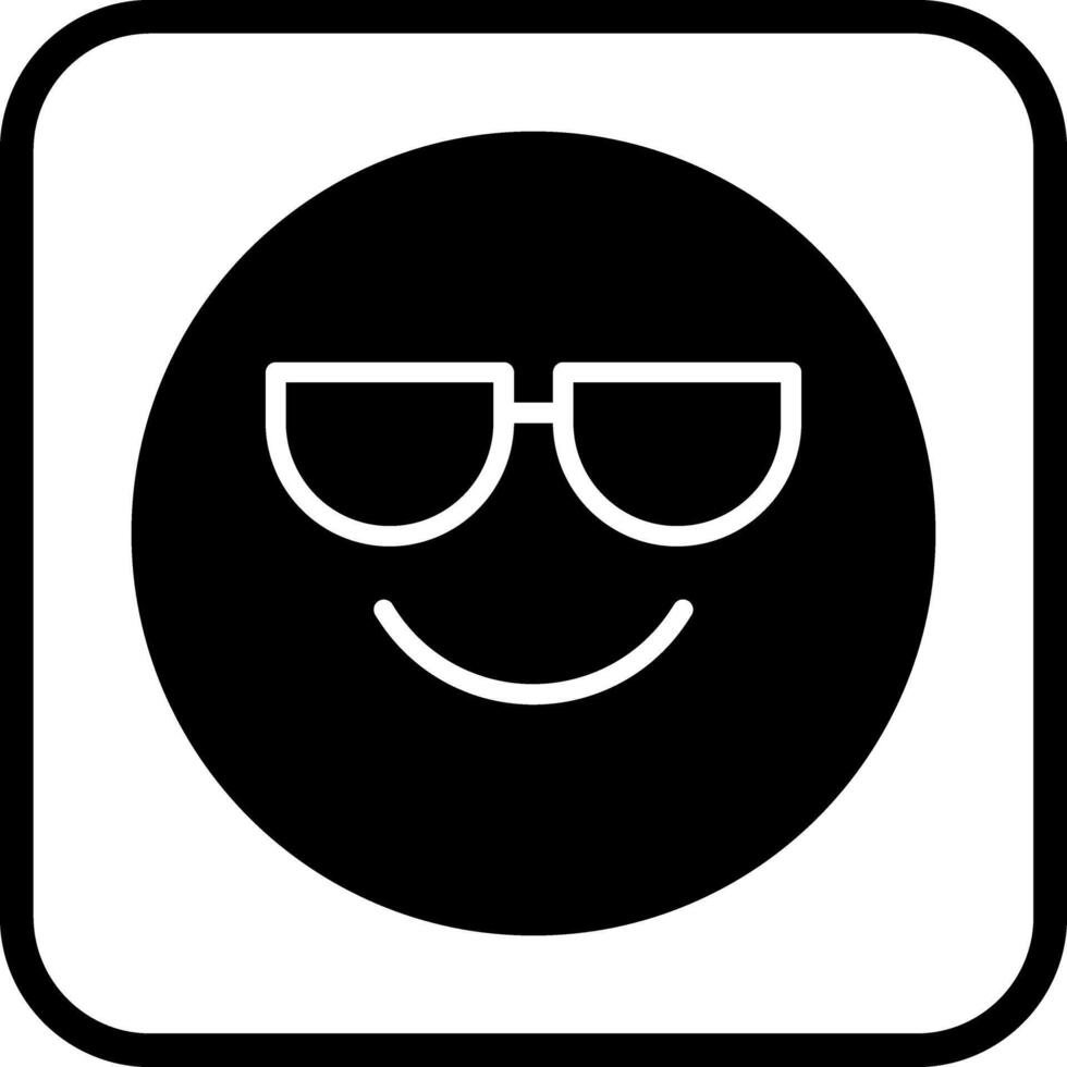 Smiling Face with Sunglasses vector