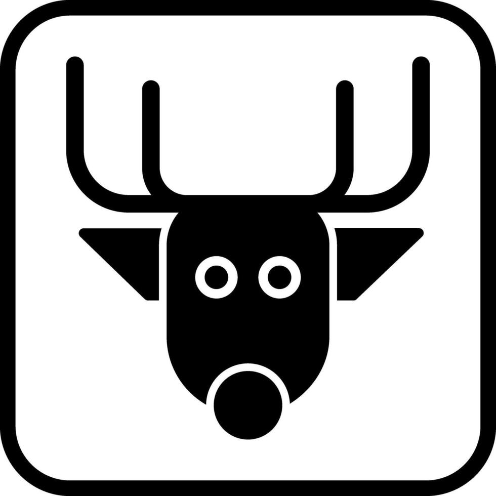 Rudolf Icon Design vector