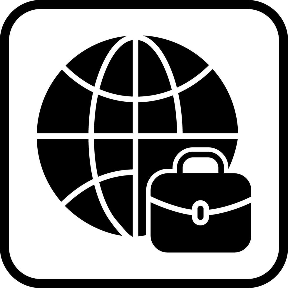 International Job Icon Design vector