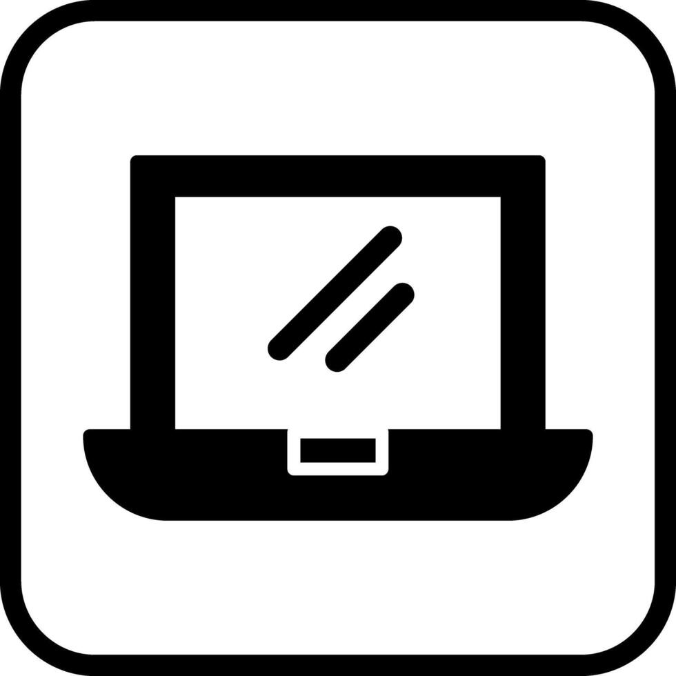 Laptop Icon Design vector