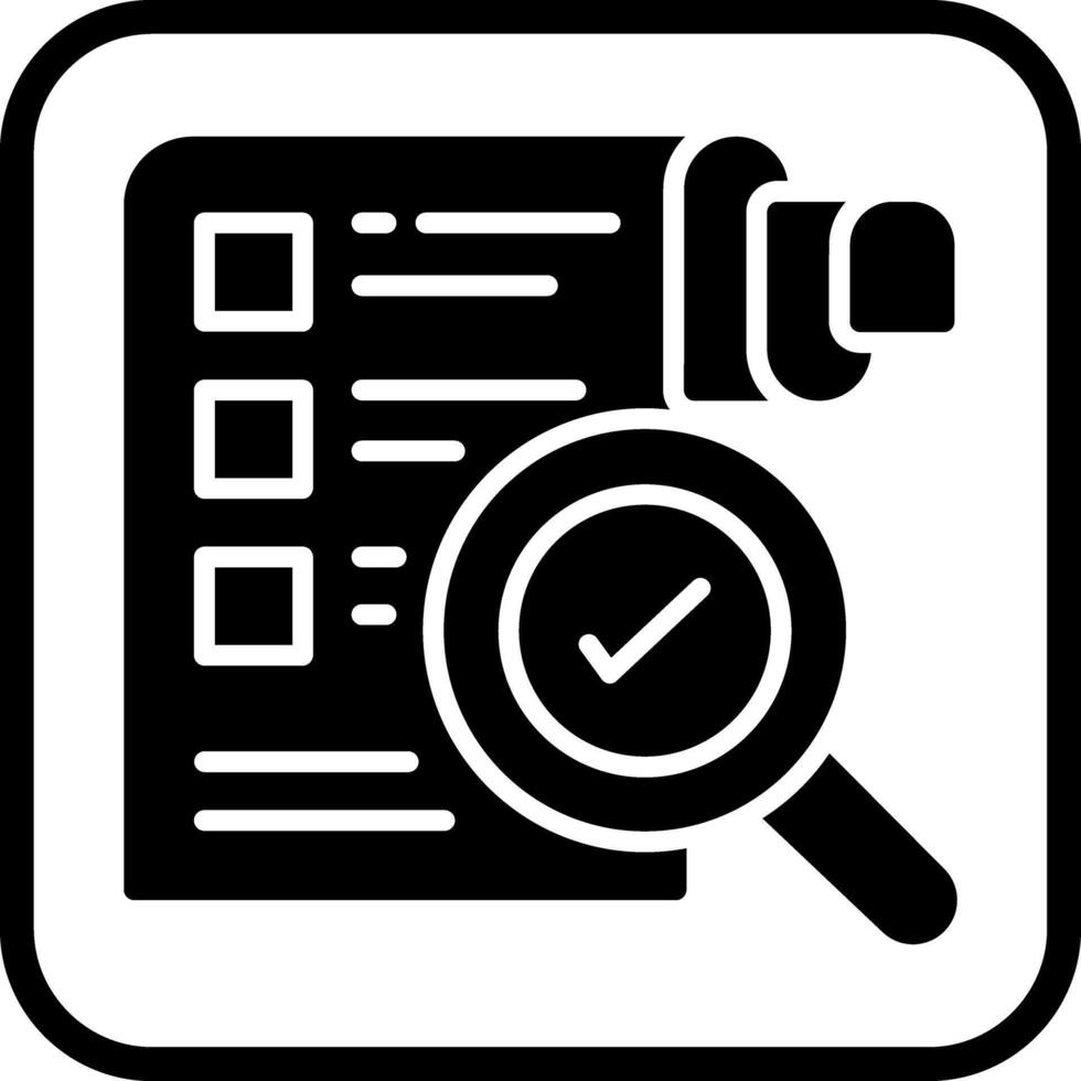 Profile Evaluation Icon Design vector