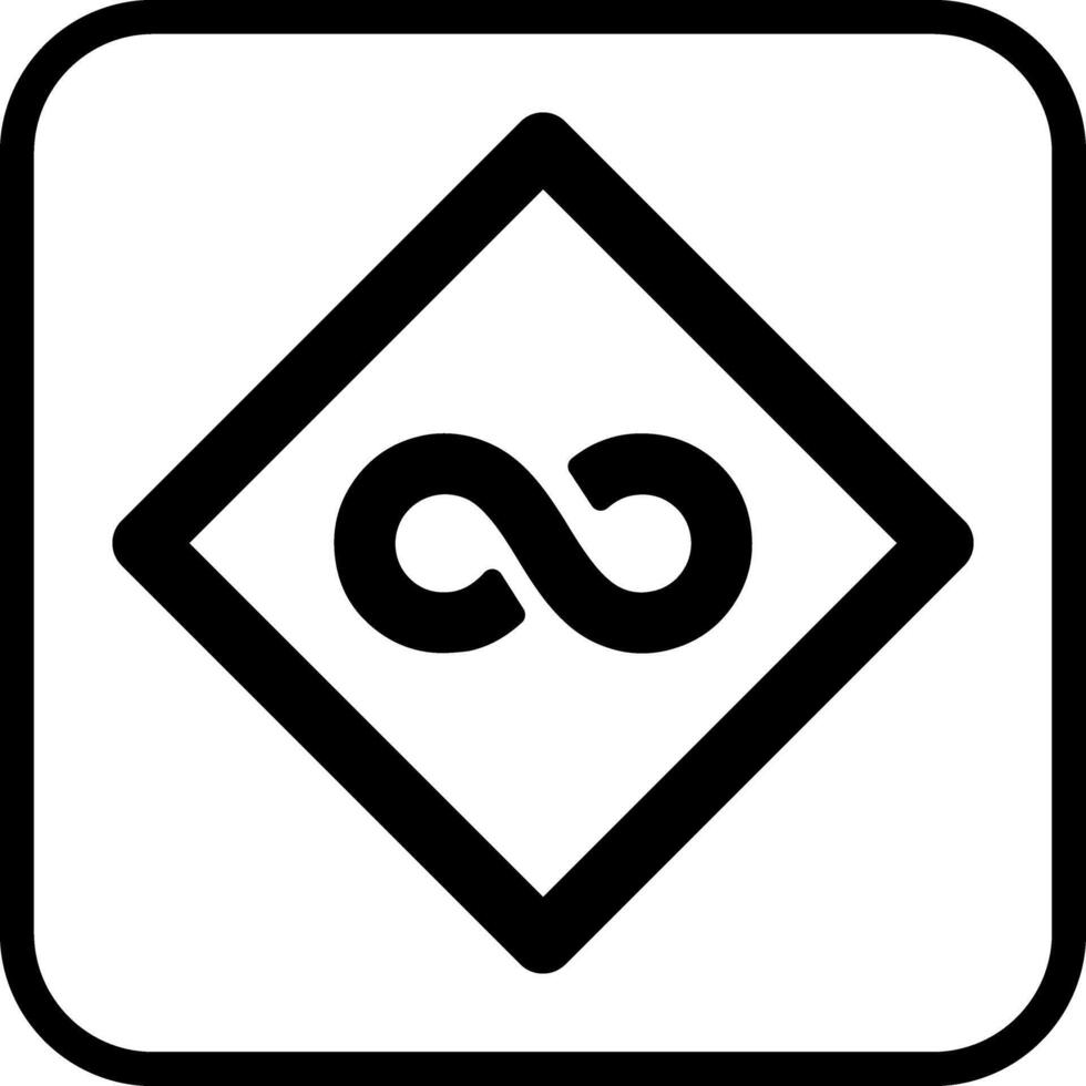 Infinity Sign Icon Design vector