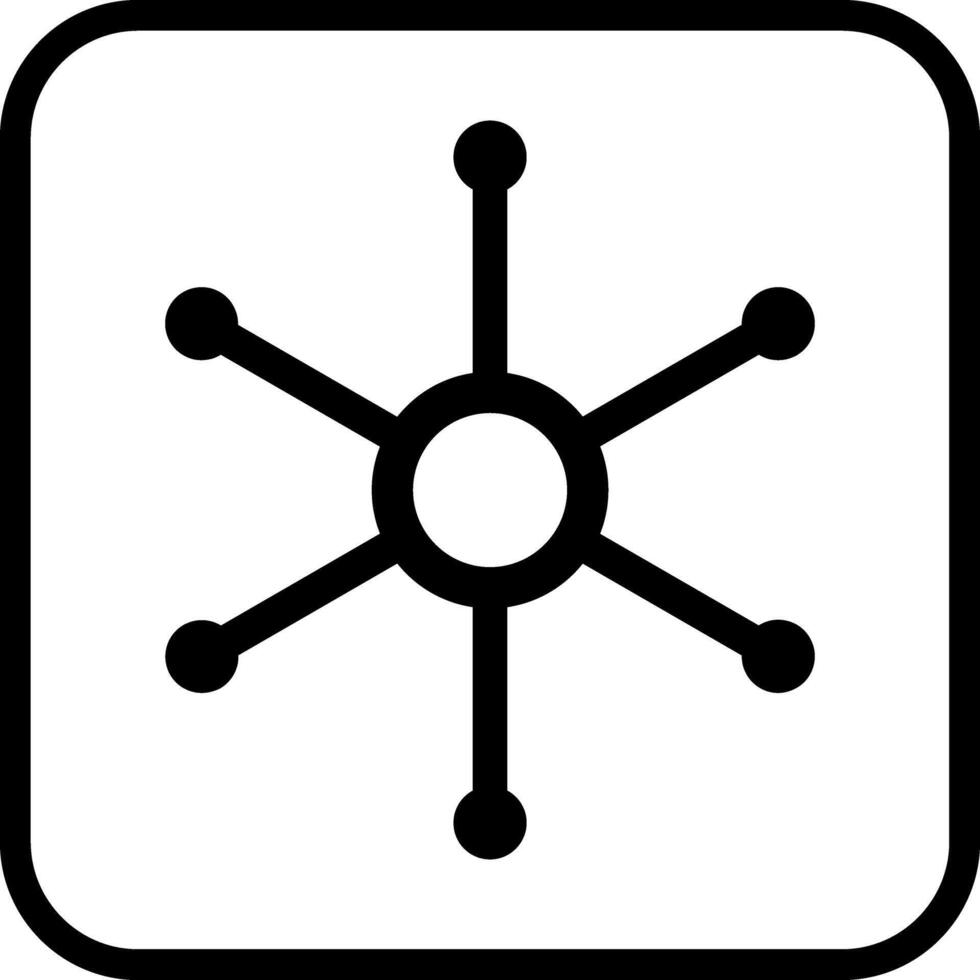 Network Icon Design vector