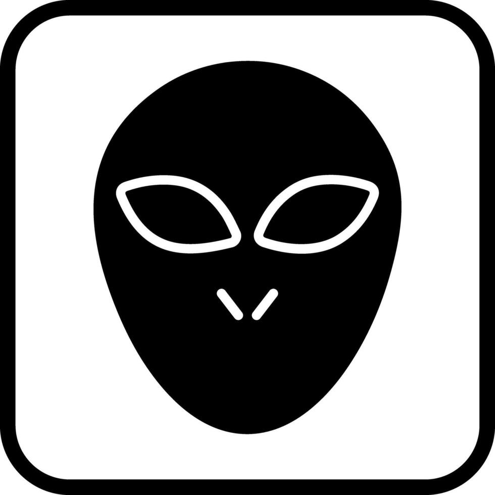 Alien Icon Design vector