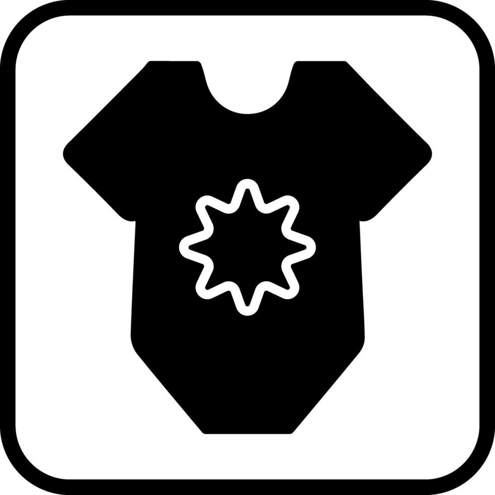 Adorable Onesies Icon Design vector