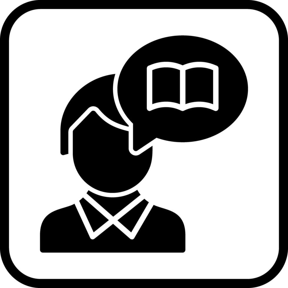 Storytelling Icon Design vector