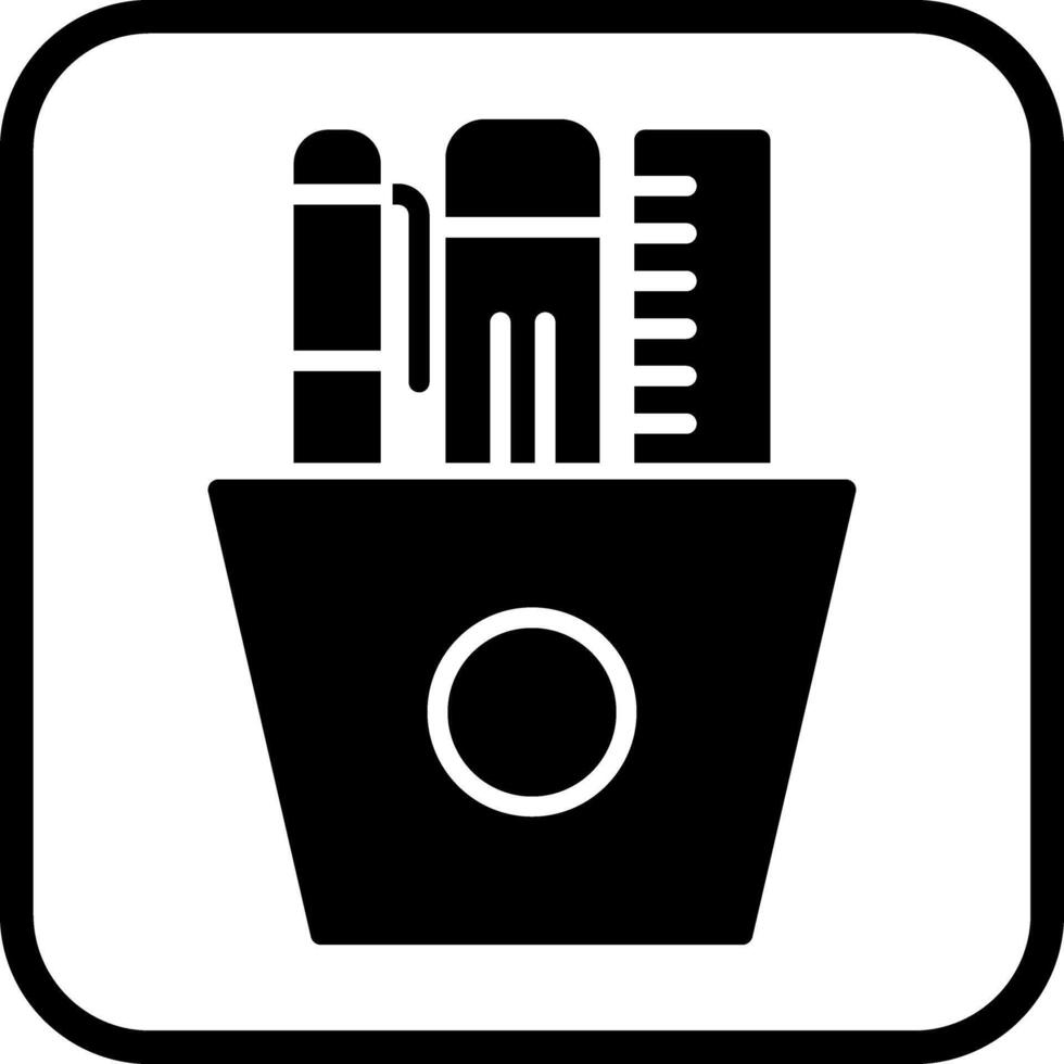Stationery Icon Design vector