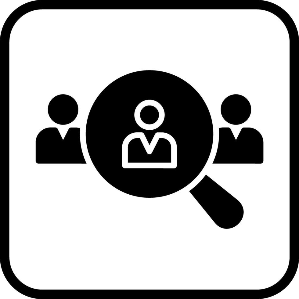 Recruitment Icon Design vector