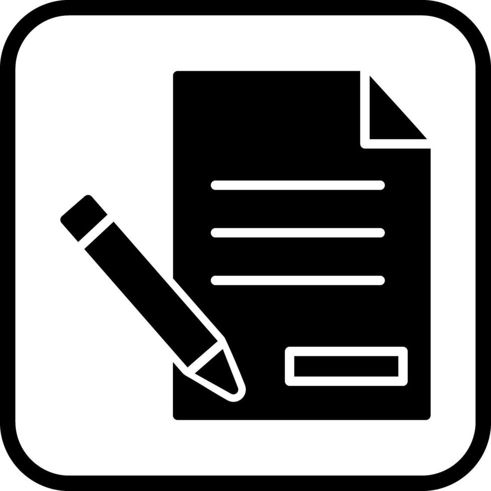 Document Icon Design vector