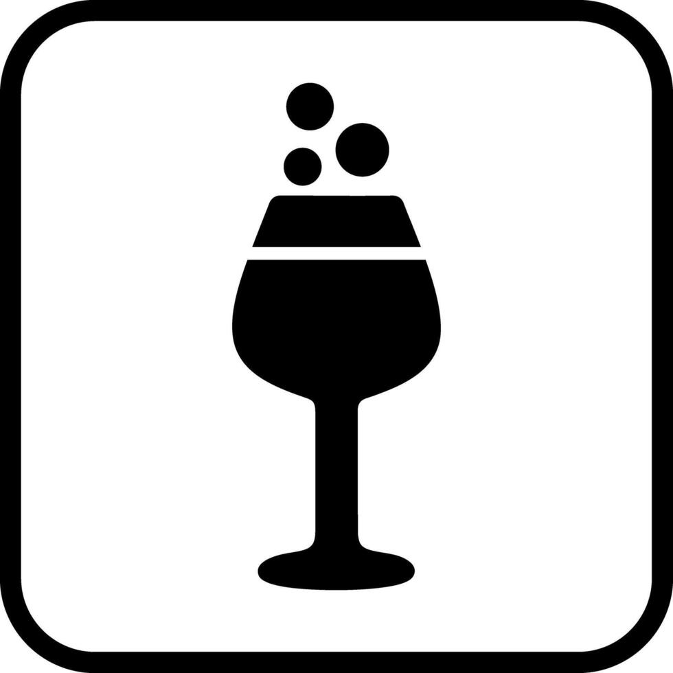 Wine Tumbler Icon Design vector