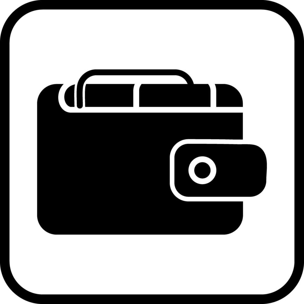 Wallet Icon Design vector