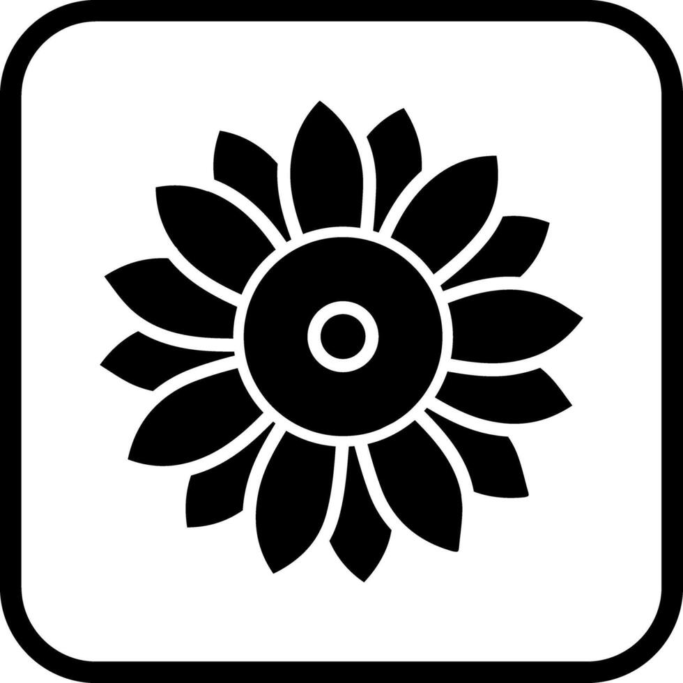 Floral Arrangement Icon Design vector