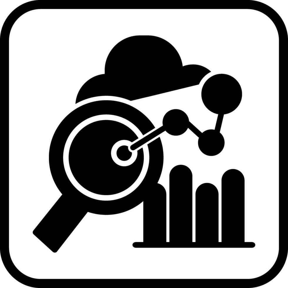 Workforce Analytics Icon Design vector