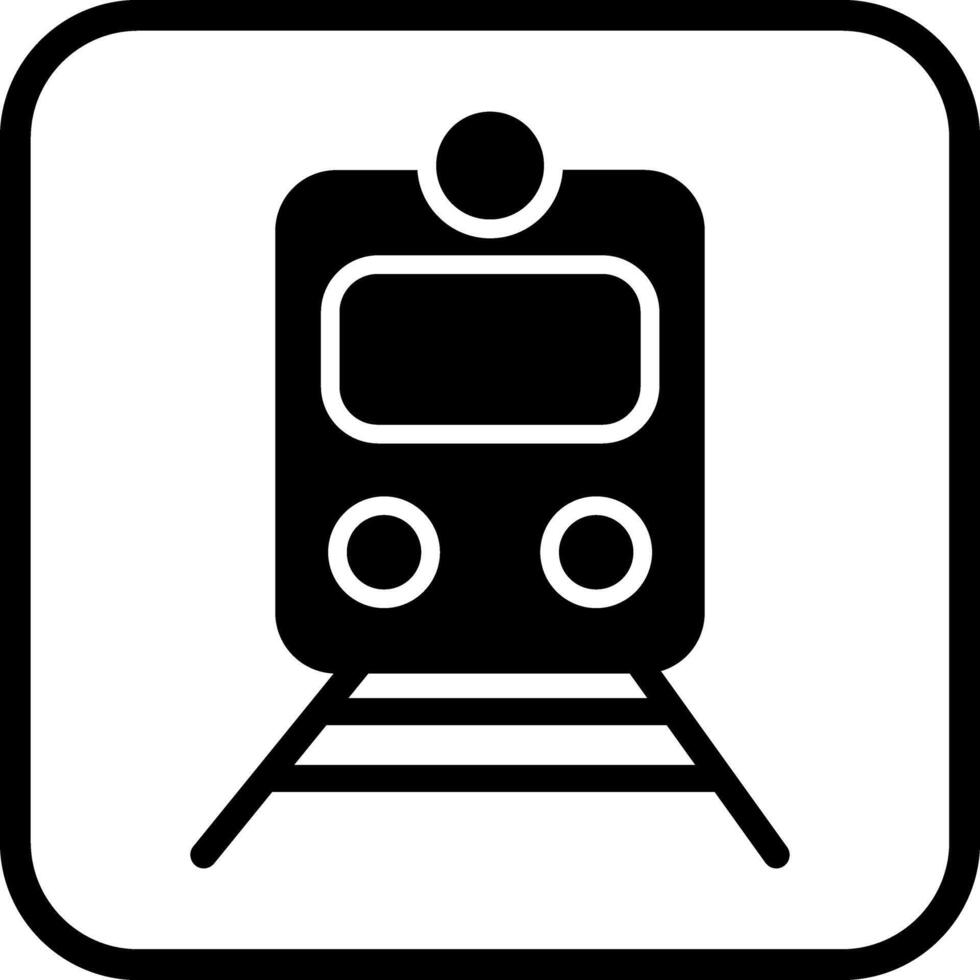 Railway Car Icon Design vector