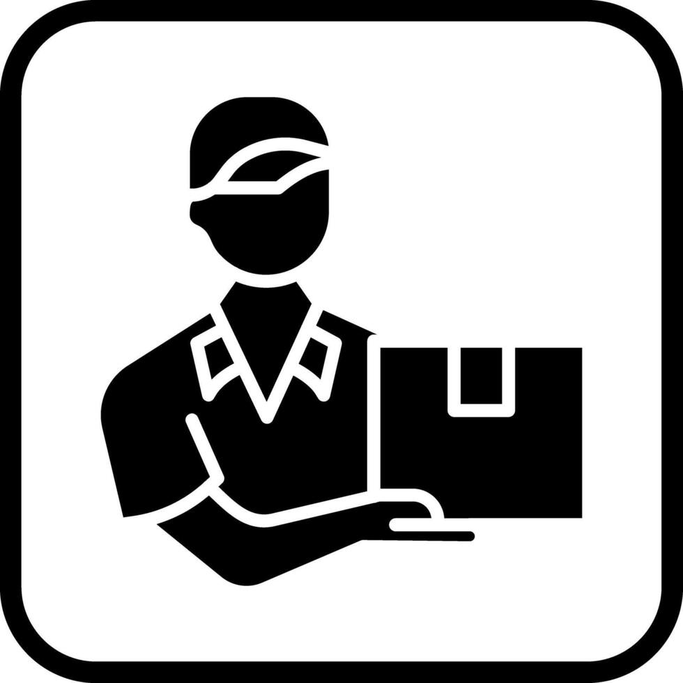 Courier Icon Design vector