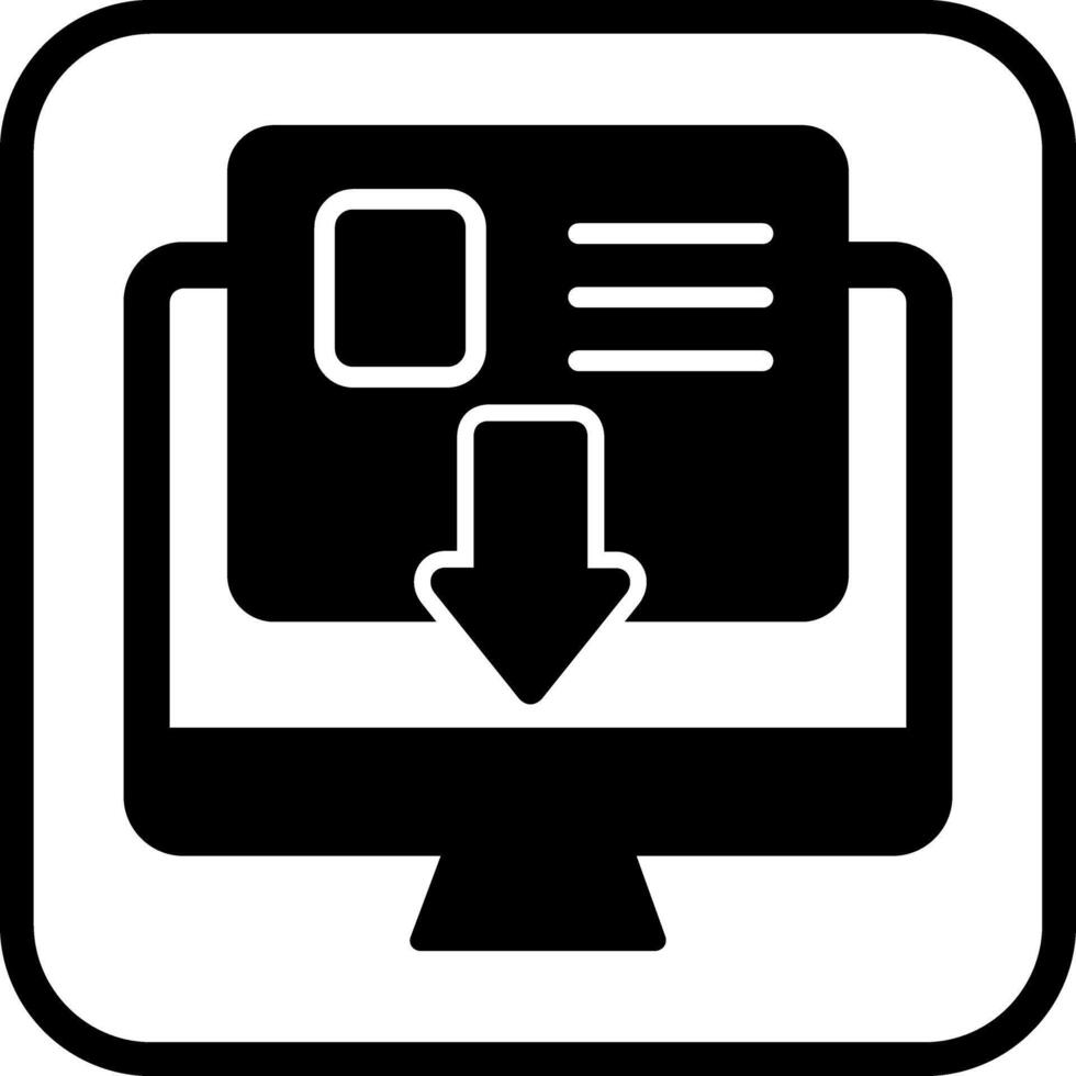 Landing Page Icon Design vector