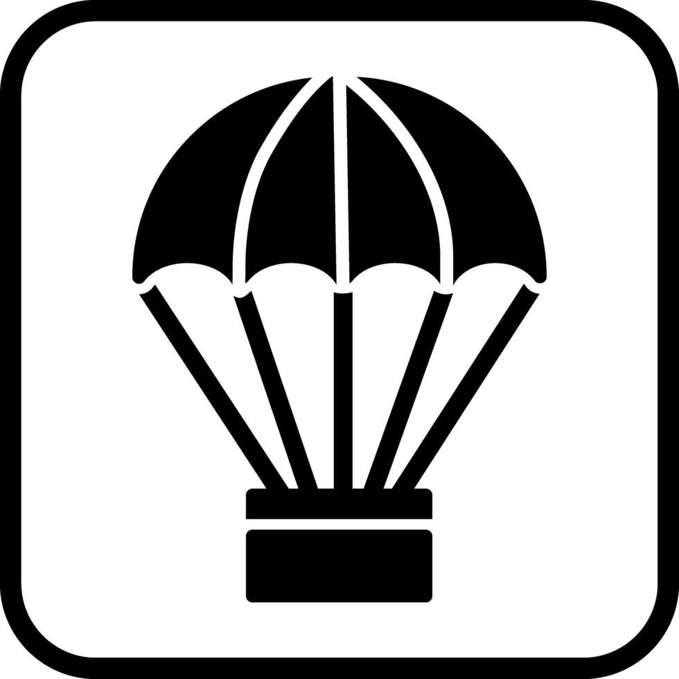Hot Air Balloon Icon Design vector