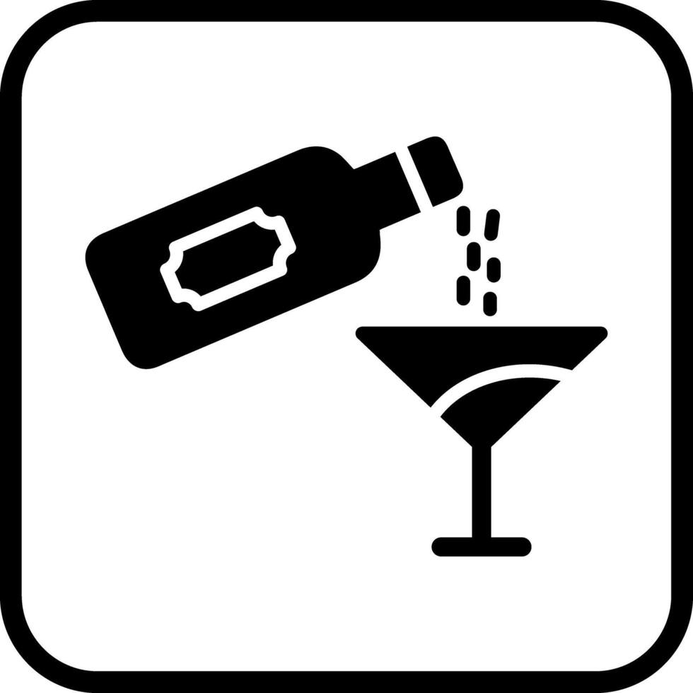 Wine Pour Icon Design vector