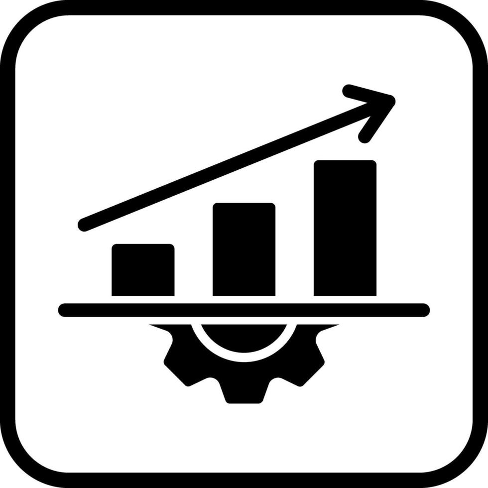 Performance Metrics Icon Design vector