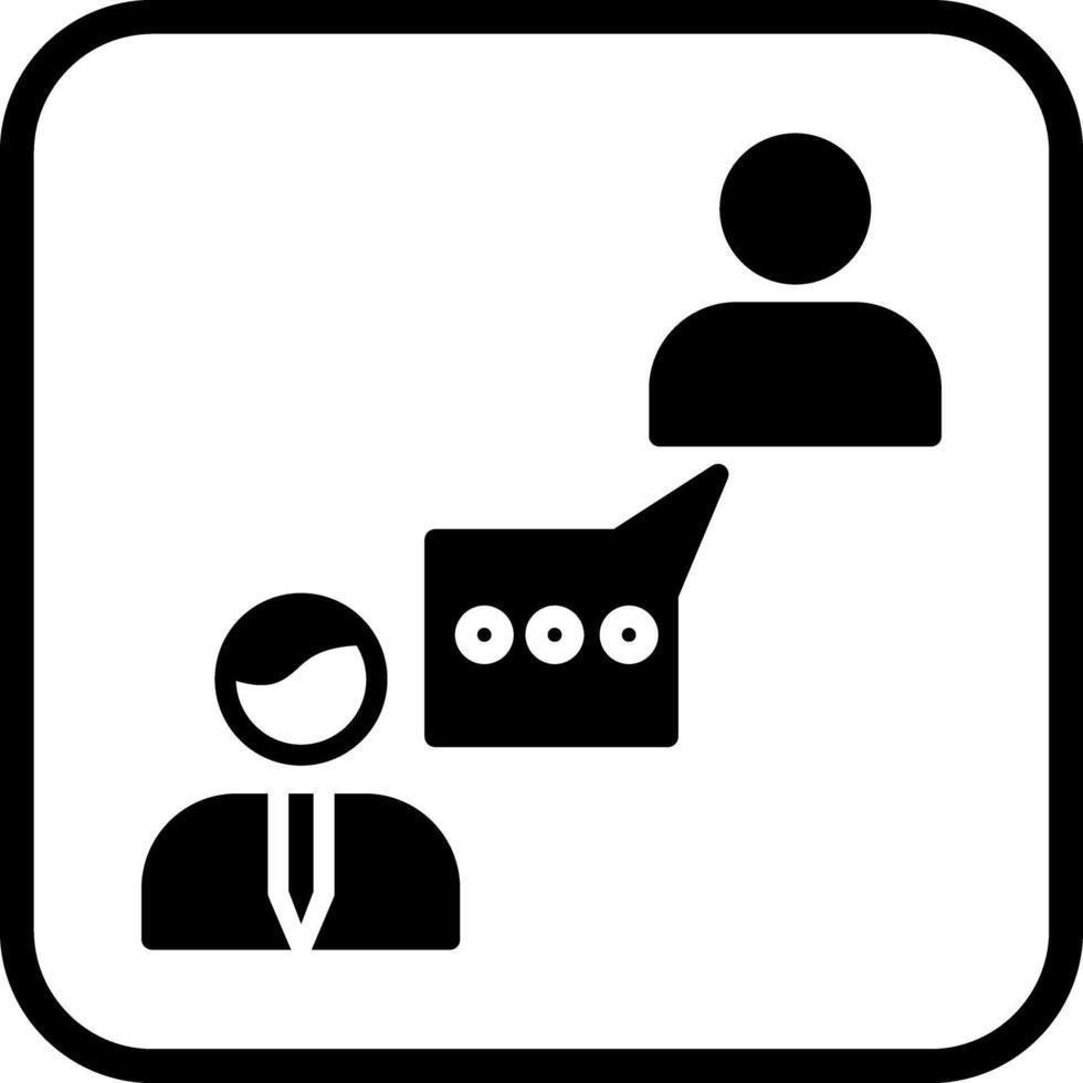 Consulting Icon Design vector