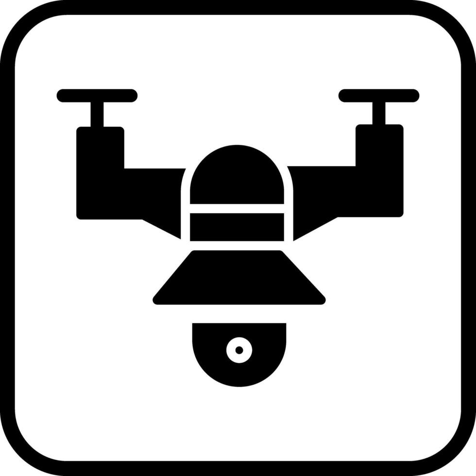 Drone Photography Icon Design vector