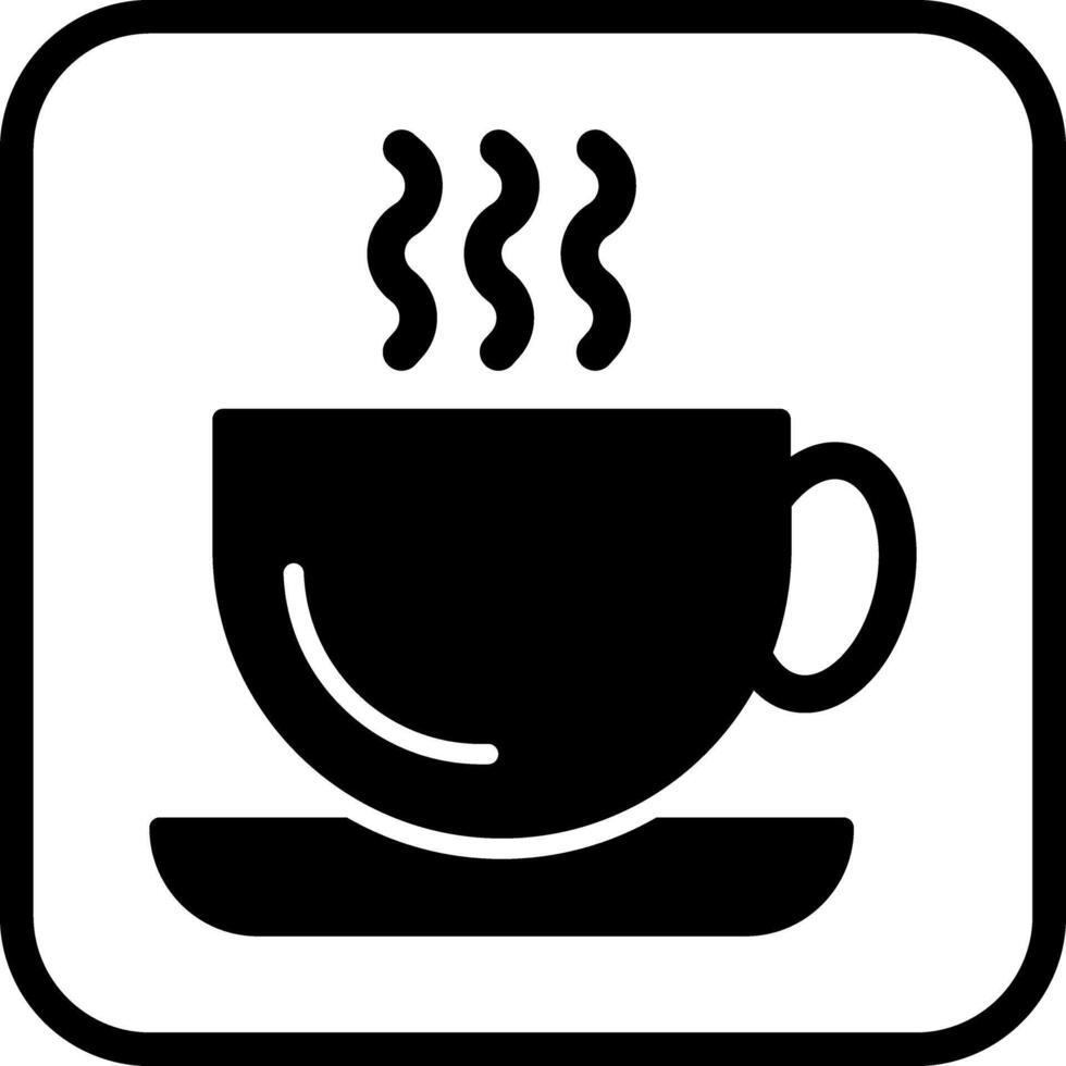 Hot Coffee Icon Design vector