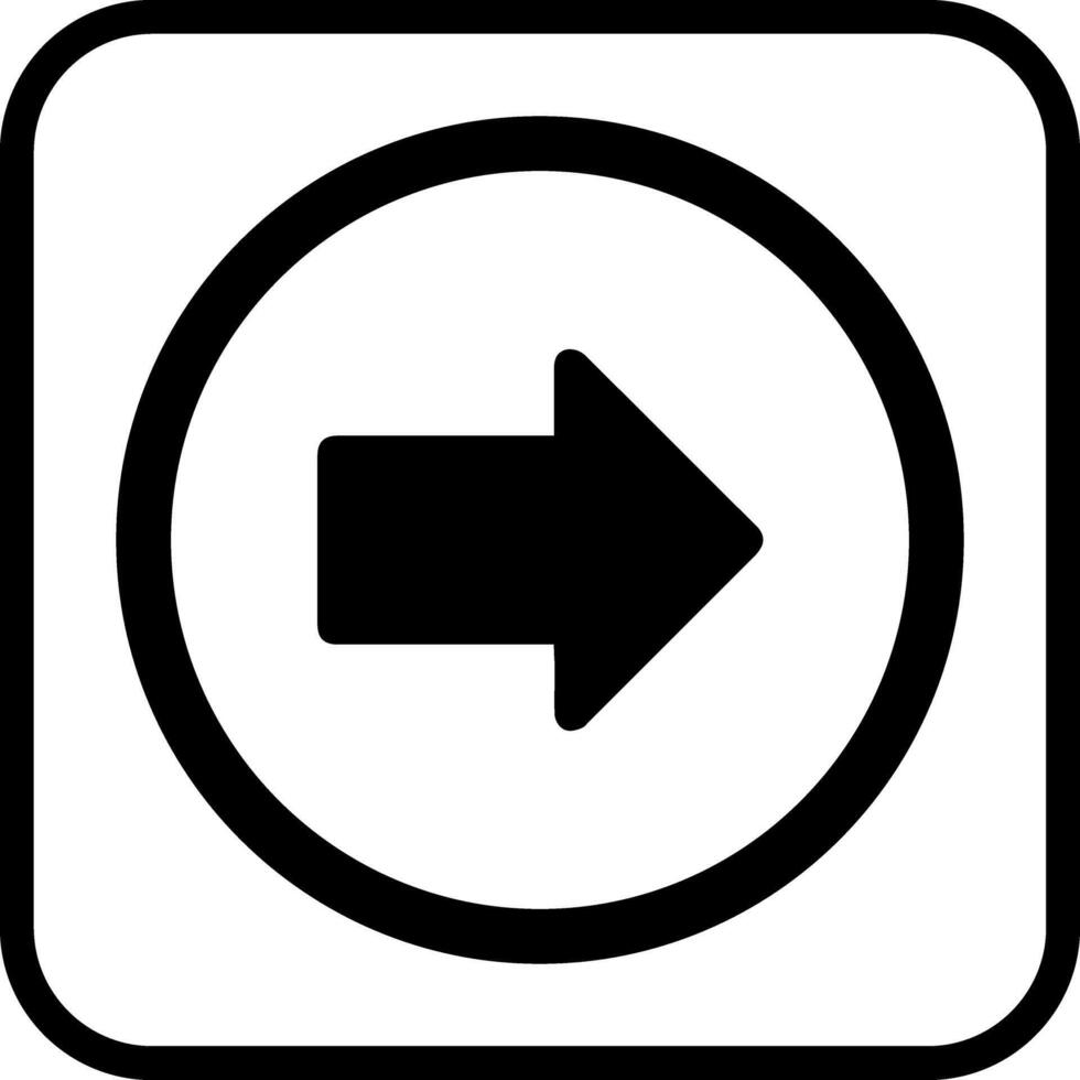 Right Arrow Icon Design vector