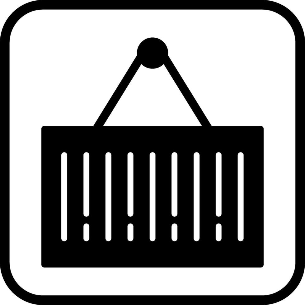 Barcode Sales Icon Design vector