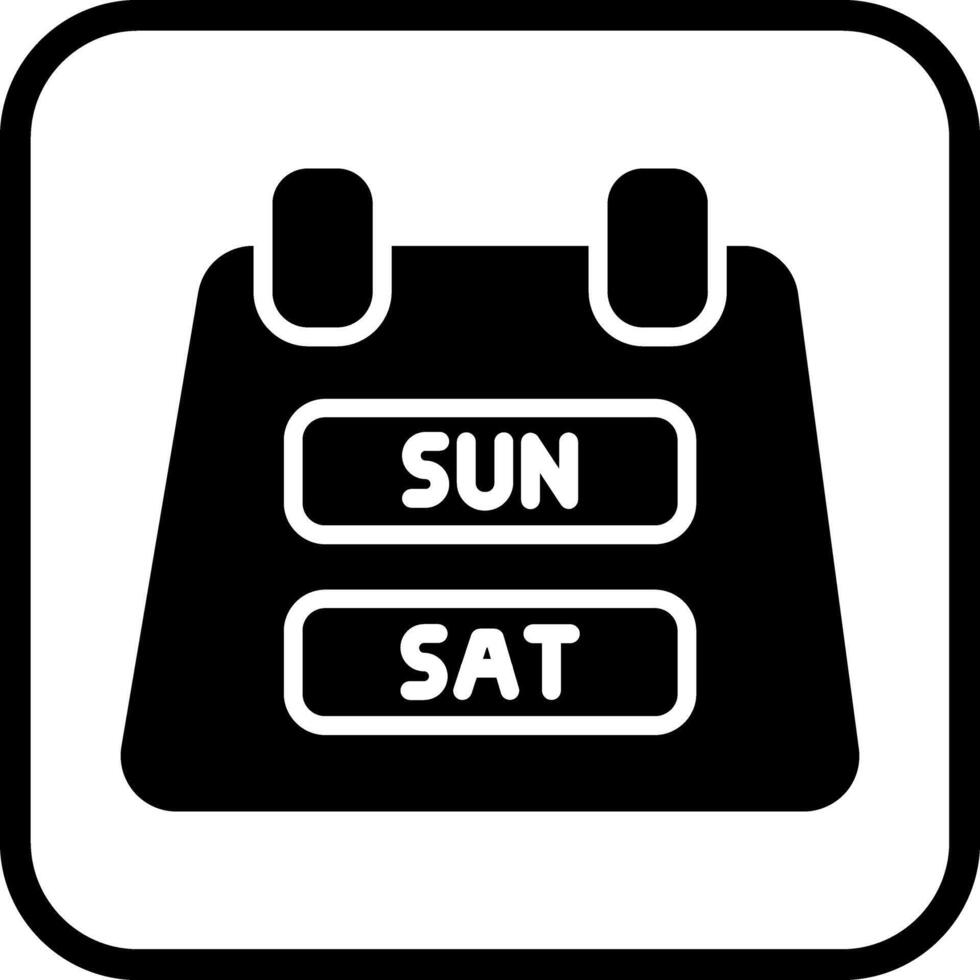 Weekend Getaway Icon Design vector