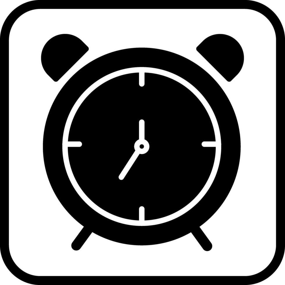 Alarm Clock Icon Design vector