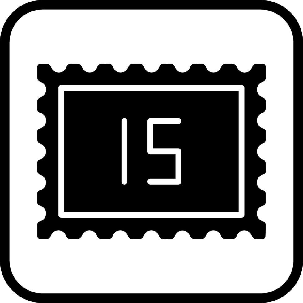 Postage Due Icon Design vector