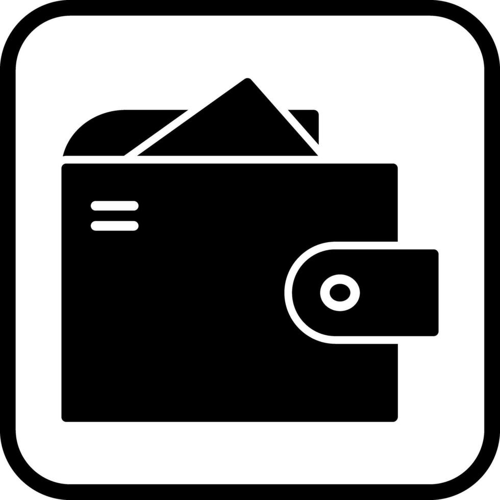 Wallet Icon Design vector