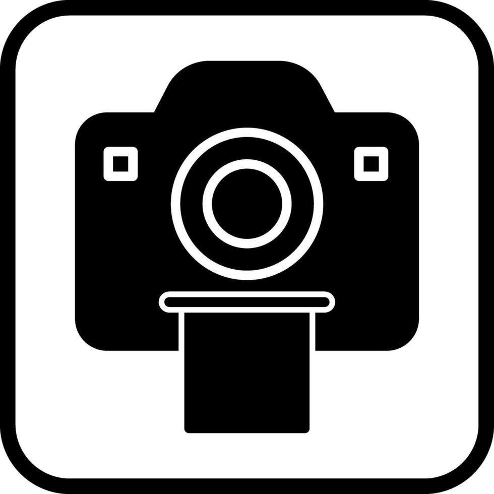 Polaroid Photos Icon Design vector