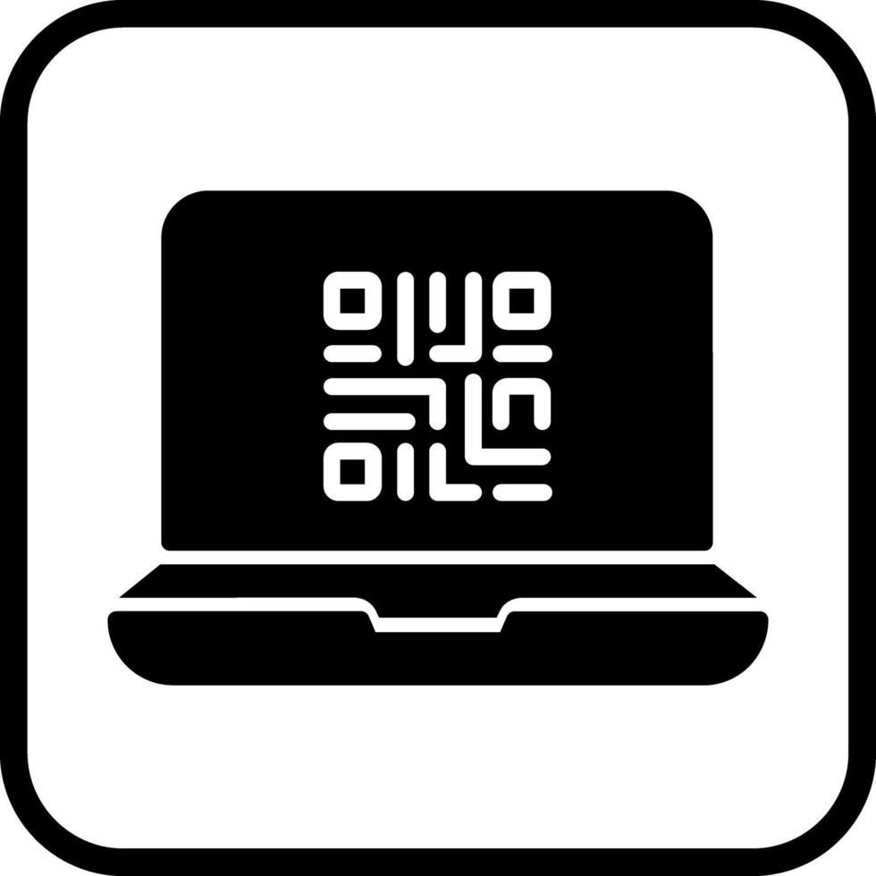 QR Code Scanner App Icon Design vector