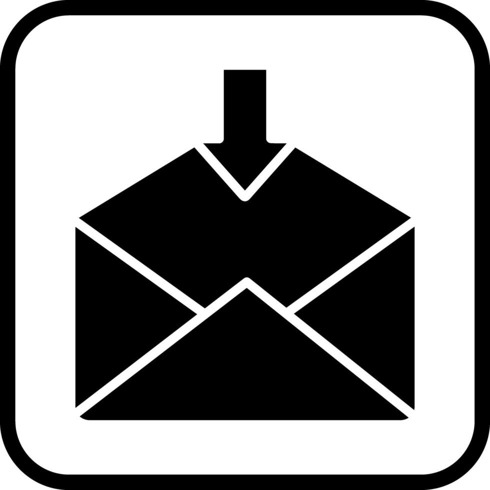 Receive Icon Icon Design vector