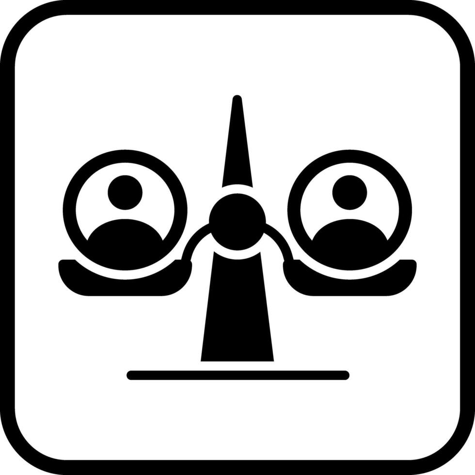 Equal Opportunity Icon Design vector