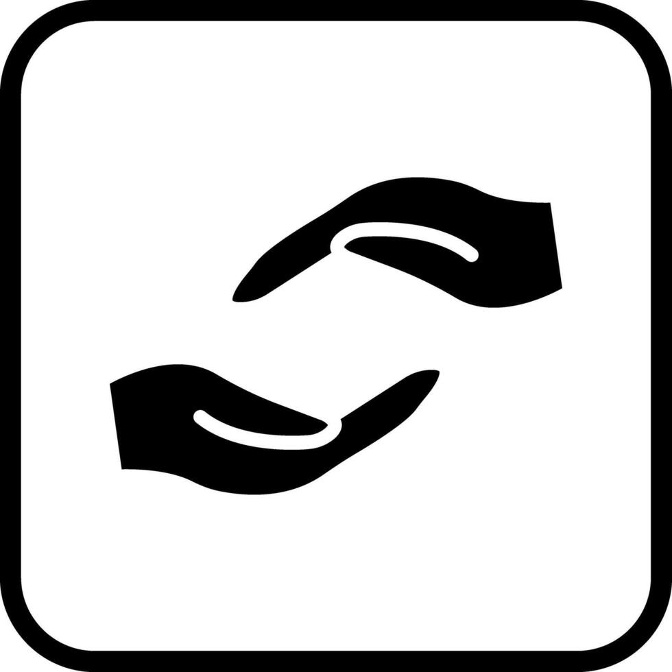 Supportive Hand Icon Design vector