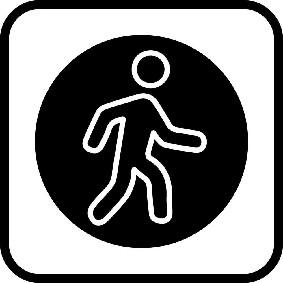 Person Walking Icon Design vector