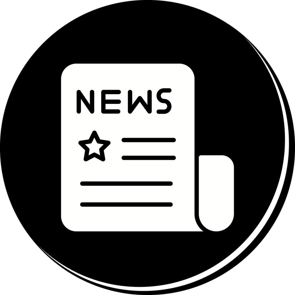 News Headlines Icon Design vector