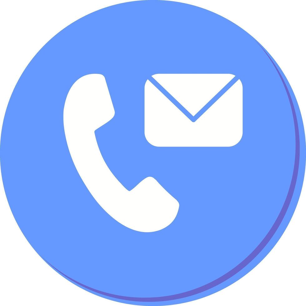 Contact Us Icon Design vector