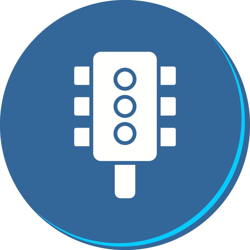 Traffic Light Icon Design vector