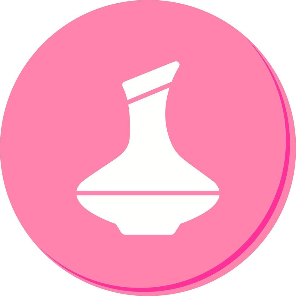 Wine Decanter Icon Design vector